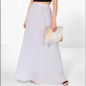 summery chiffon maxi skirt